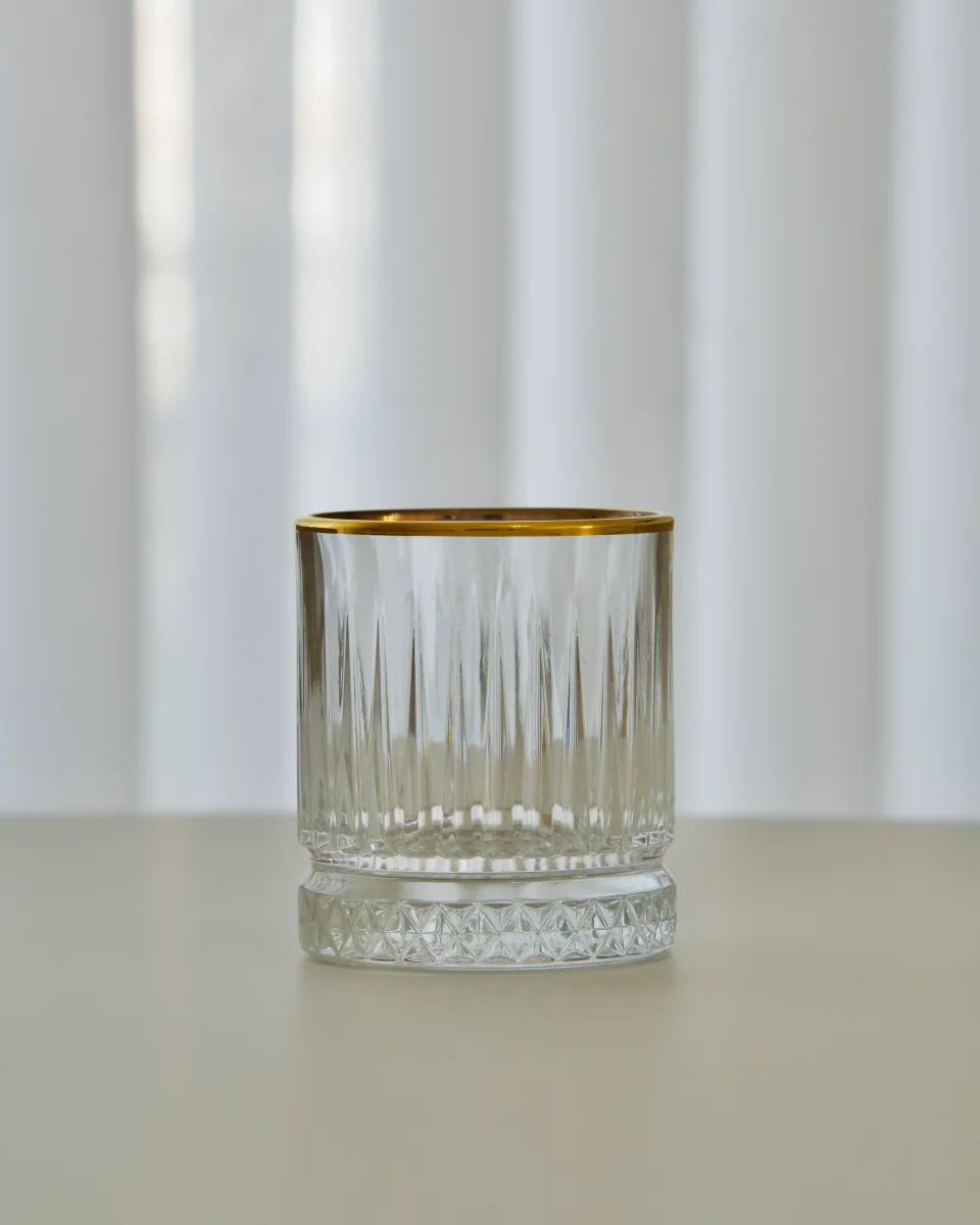 PASABAHCE ELYSIA GOLD VERRE 355ML – Image 3