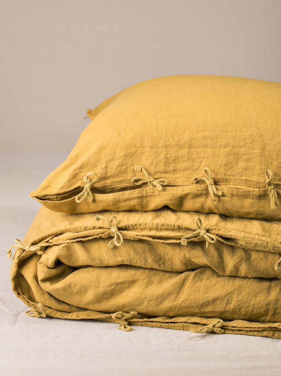 Parure de lit Selena - Curcuma – Image 2