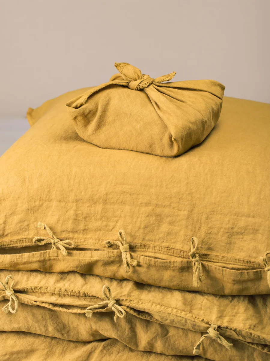 Parure de lit Selena - Curcuma – Image 3