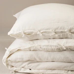 Parure de lit Selena - Blanc Cassé