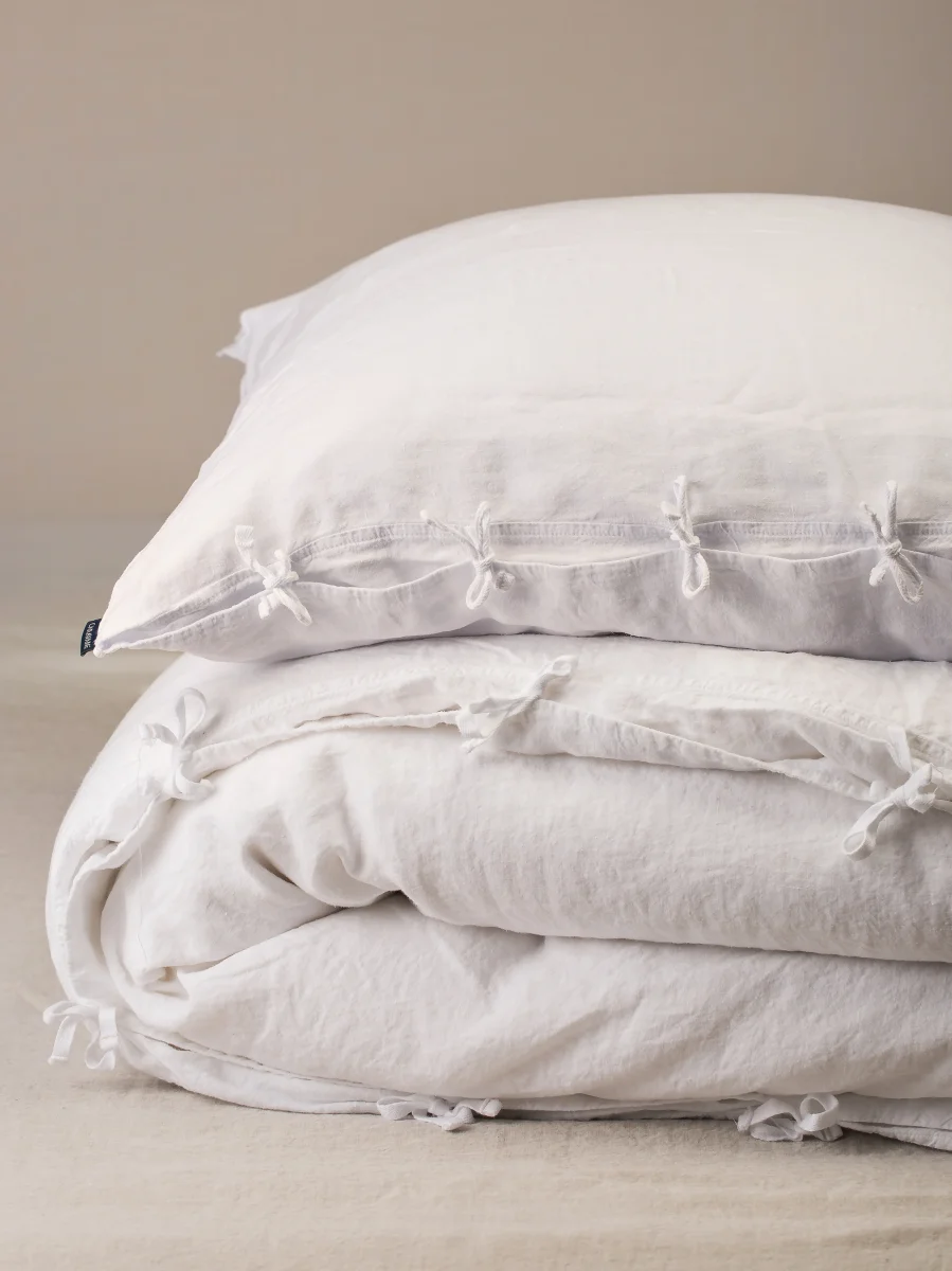 Parure de lit Selena - Neige – Image 2