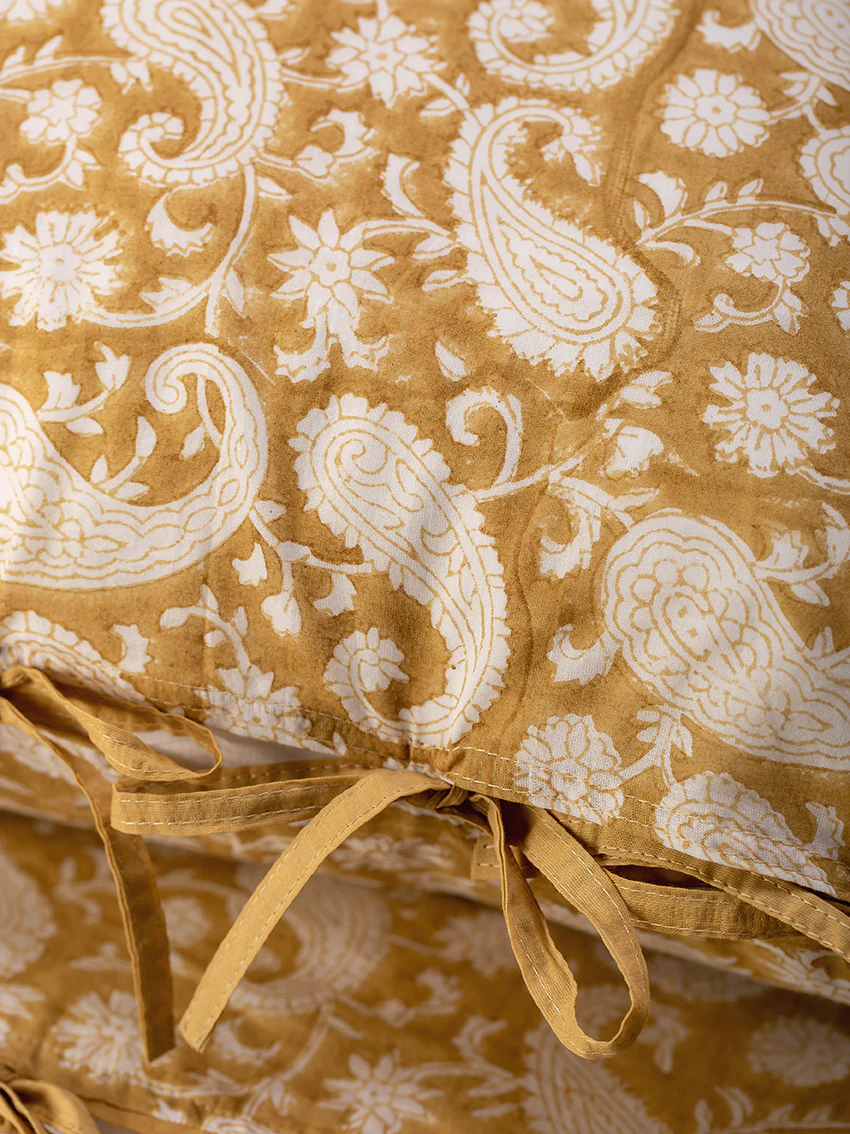 Parure de lit Paisley - Camel – Image 4