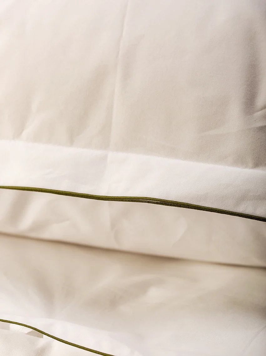 Parure de lit Bora - Olive – Image 4