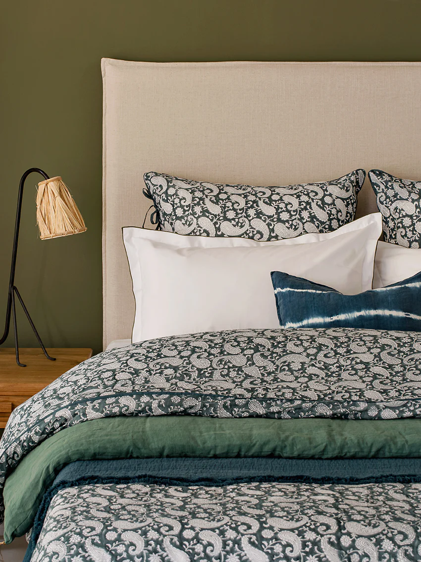 Parure de lit Paisley - Lac – Image 5