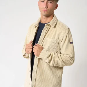 Camisa de manga larga de pana