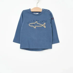 Camiseta de manga larga 'Wild and Free'