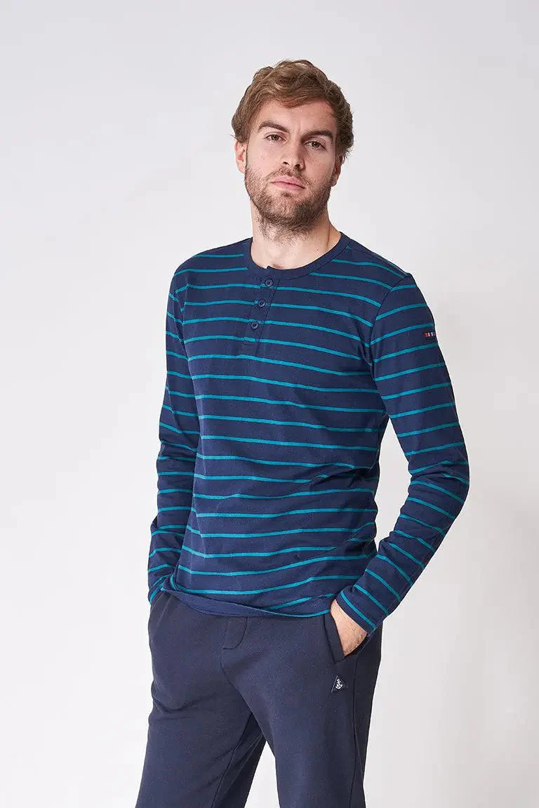 Camiseta a rayas manga larga