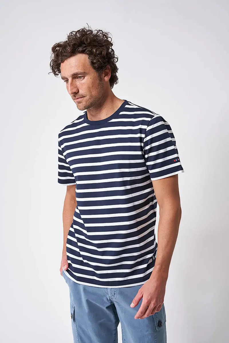 Camiseta a rayas de manga corta – Image 9