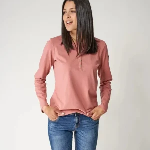 Camiseta algodón manga larga