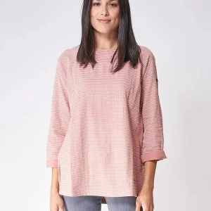 Camiseta de gasa / algodón manga larga