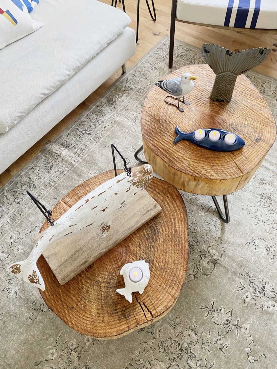 Ballena grande con base de madera – Image 7