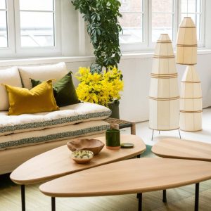 Plateau table basse Yomi Chêne