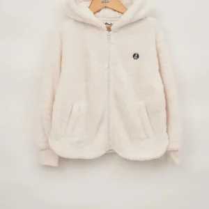 Chaqueta polar con capucha