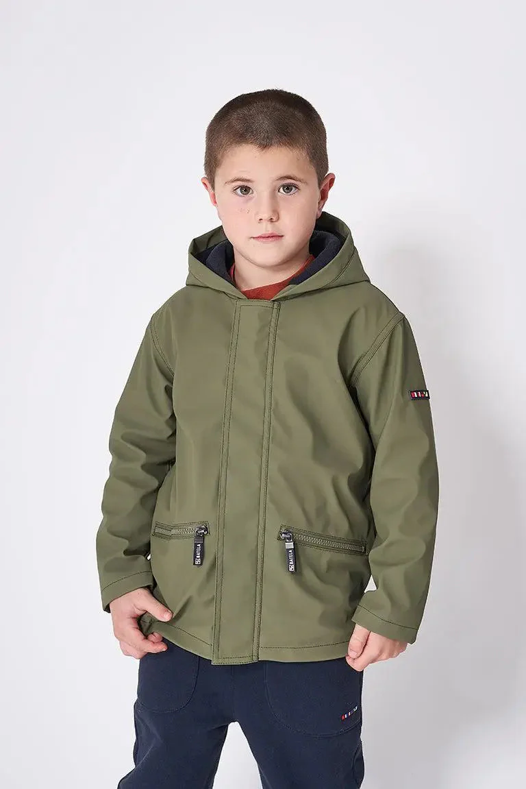 Chubasquero poliuretano con forro polar – Image 4