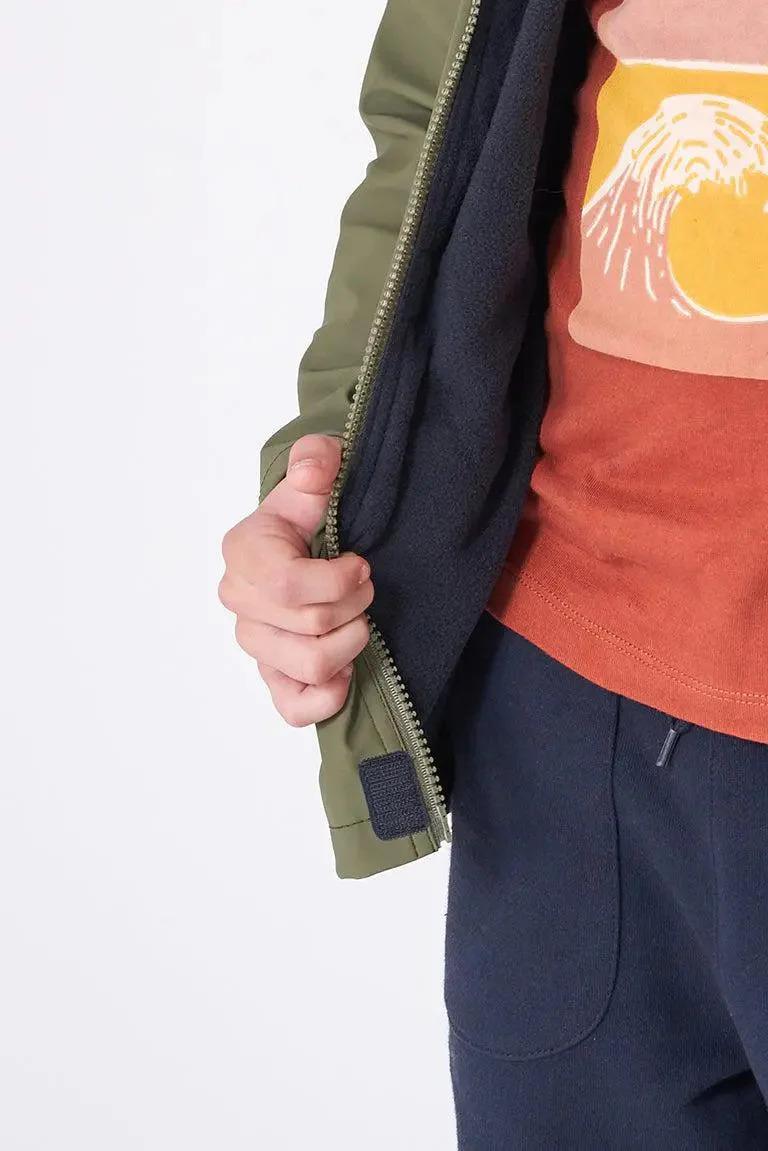 Chubasquero poliuretano con forro polar – Image 5