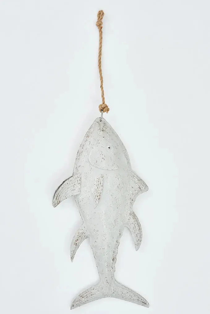 Colgante de hojalata con forma de pez – Image 2