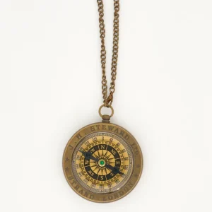 Brújula decorativa estilo clásico