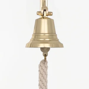 Campana de barco de fijación a pared de latón 12,5 cm - D782