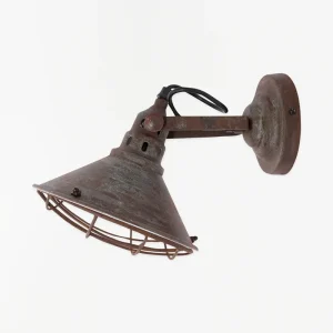 Aplique de barco para pared marrón - D870C