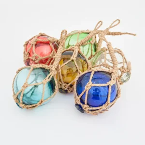 Set 6 Boyas de cristal decorativas - D1209