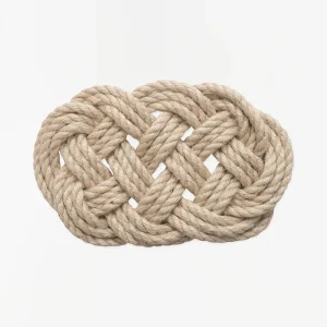 Salvamantel de cuerda trenzado - D1259