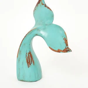 Cola de ballena verde en resina - D1922