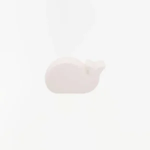 Ballena de cerámica blanca - D1954