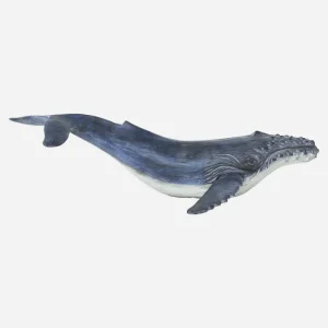 Ballena decorativa de resina