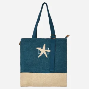 Bolso de tela con estrella de mar 2
