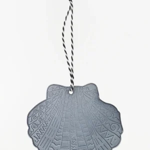 Colgante navideño concha