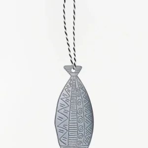 Colgante navideño pez corto