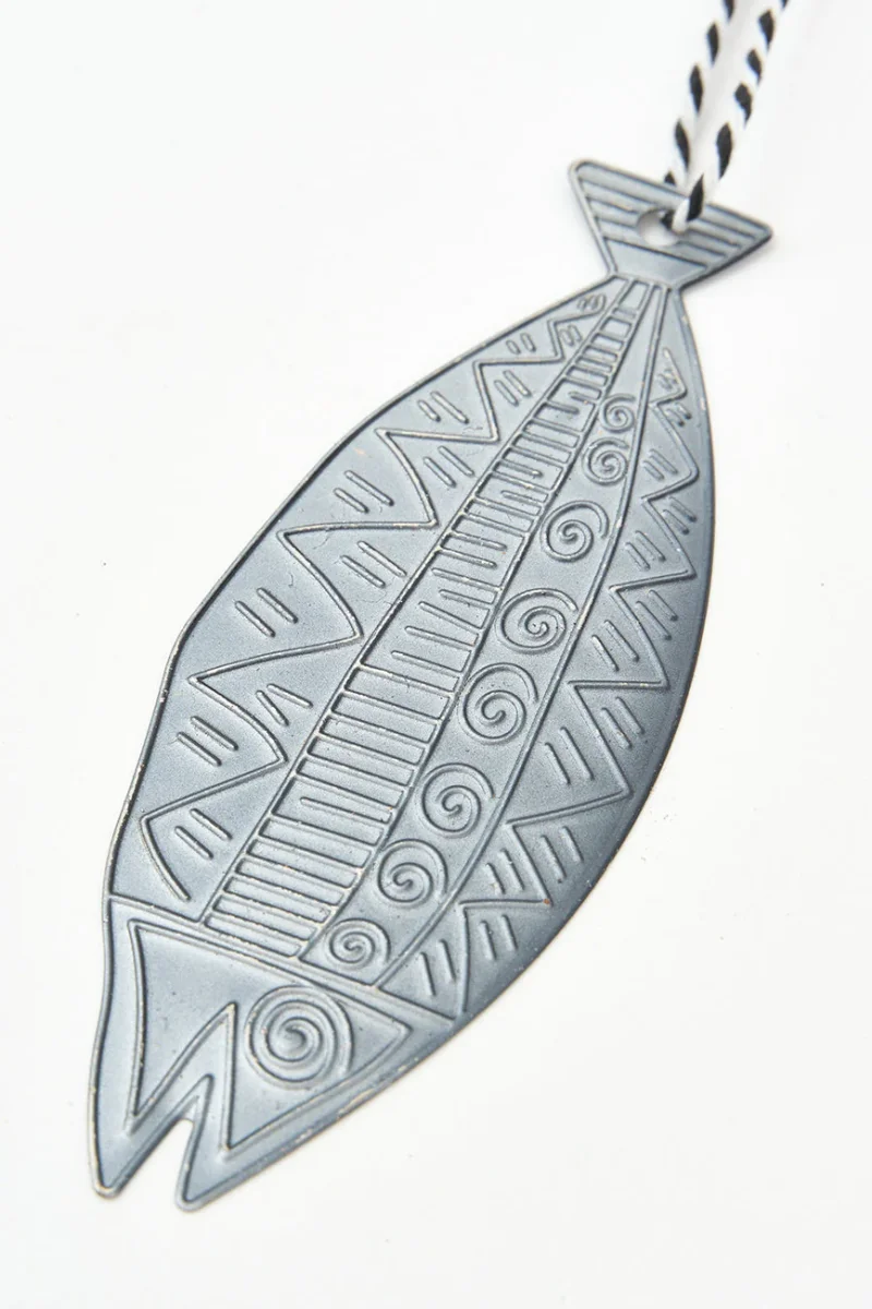 Colgante navideño pez corto – Image 4