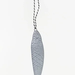 Colgante navideño pez largo