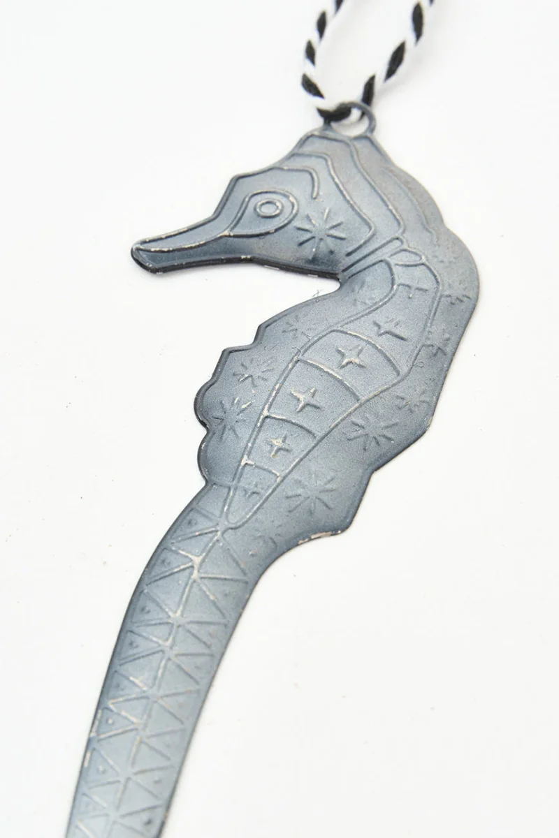 Colgante navideño caballito de mar – Image 4