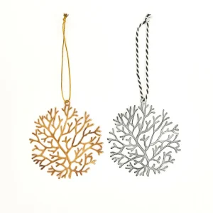 Colgantes navideños algas