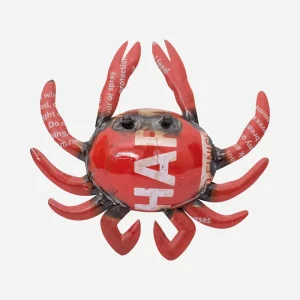 Cangrejo de metal reciclado - D6745