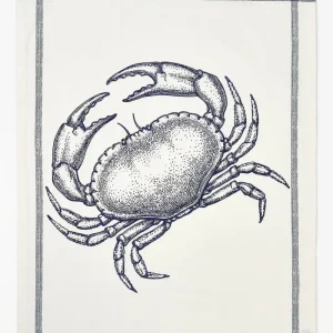 Trapo de cocina con cangrejo algodón drill