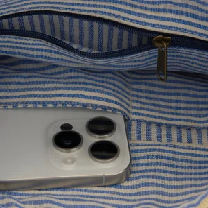 Bolso bandolera con estampado de conchas