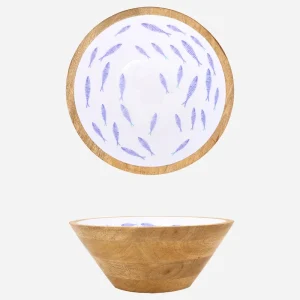 Bol marinero Ø:25 cm en madera esmaltada