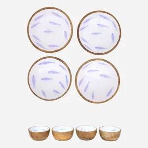 Set de 4 mini boles marineros decorativos