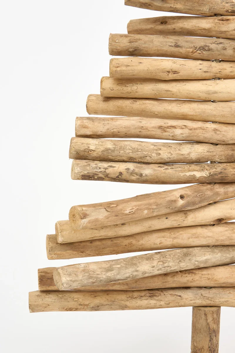 Arbol navidad de madera con estrella – Image 5