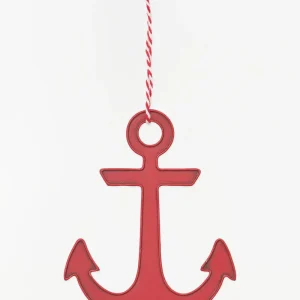 Colgante de navidad ancla en metal