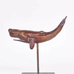 Cachalote con base en metal tamaño pequeño