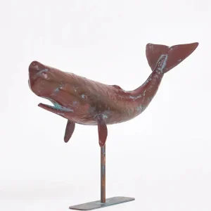 Cachalote con base en metal tamaño grande