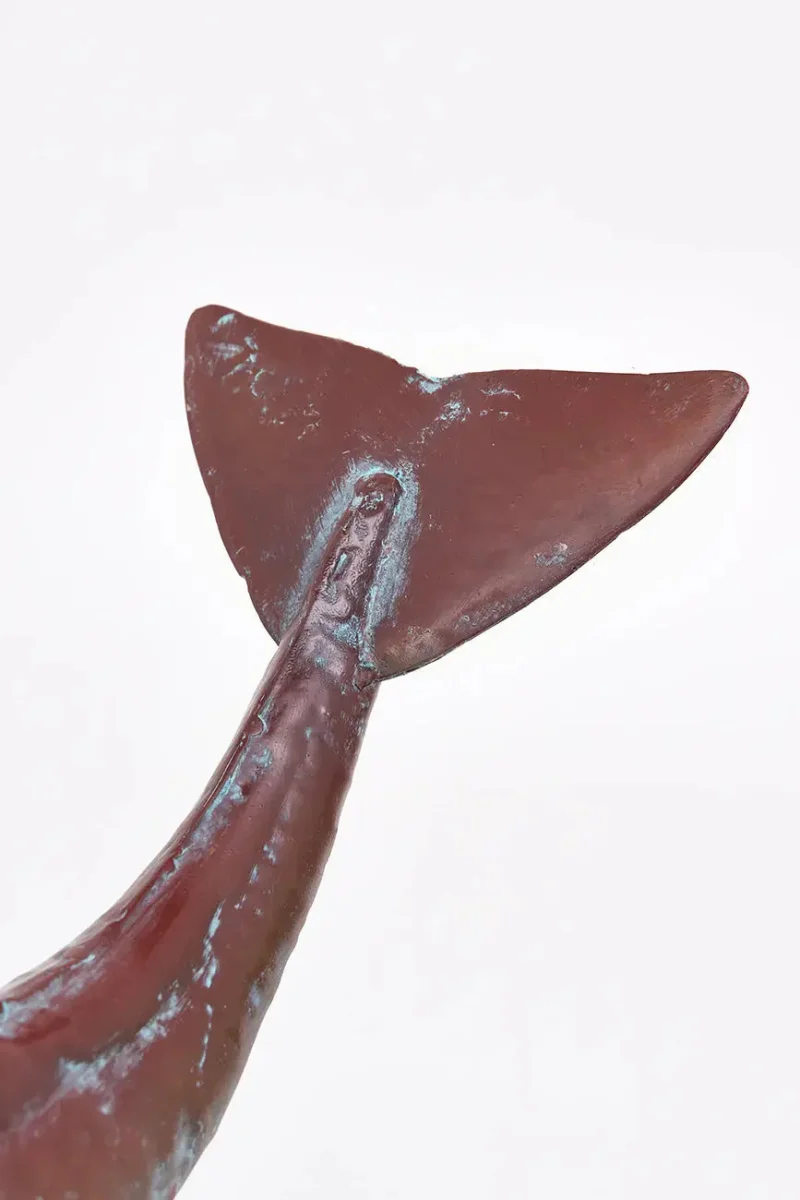 Cachalote con base en metal tamaño grande – Image 7