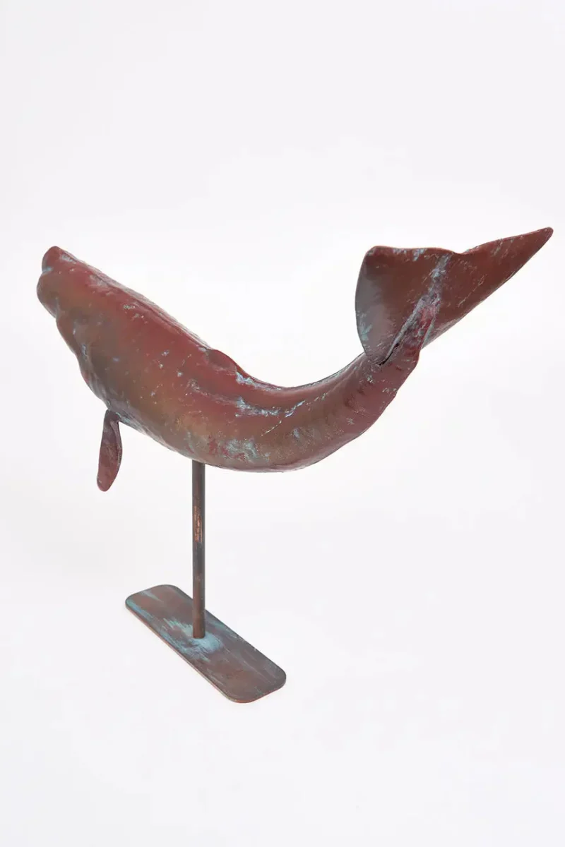 Cachalote con base en metal tamaño grande – Image 9