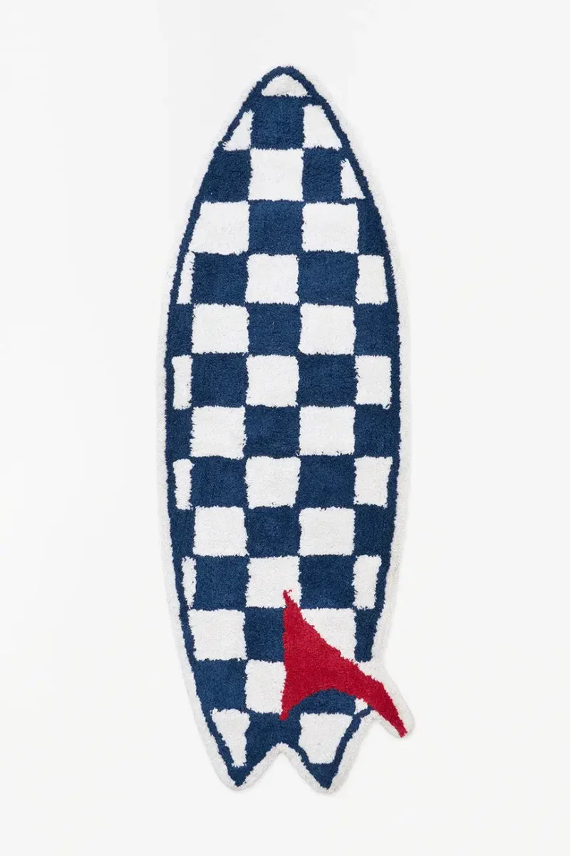 Alfombra tabla de surf en algodón