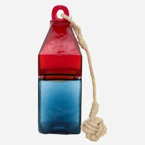 Boya decorativa de vidrio bicolor