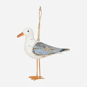 Colgante decorativo de pájaro de madera