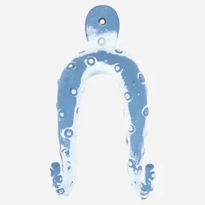 Perchero de metal con forma de pulpo